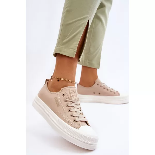  Damen-Sneaker BIG STAR LL274969 BEIGE Big Star Shoes 