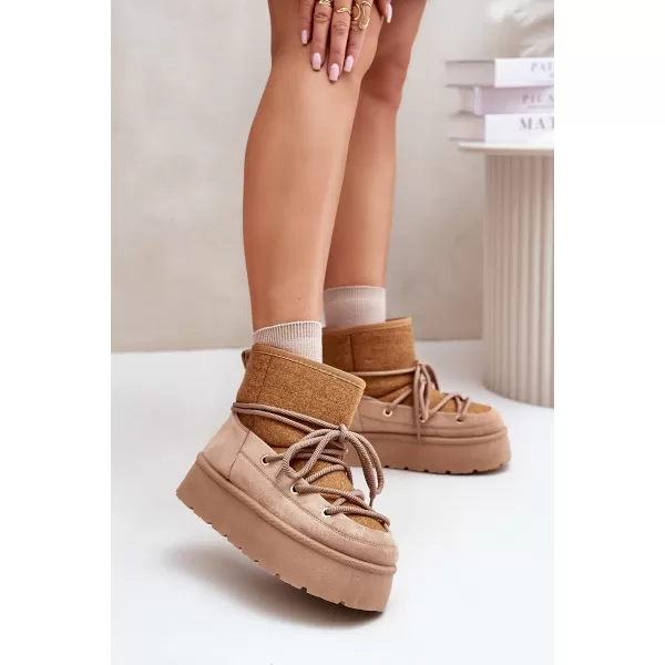  Schneemänner für Frauen BOTO MAVORA 34284 KHAKI 