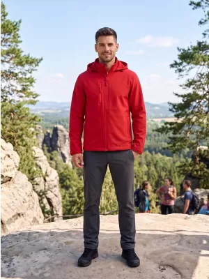 Herren-Softshelljacke ALTISPORT NoPrint NP/ALM845 ROT