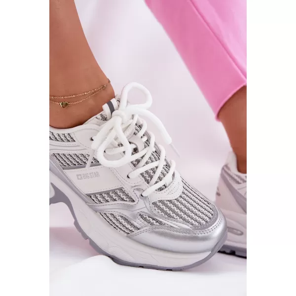  Damen-Sneaker BIG STAR RR274A195 WEISS Big Star Shoes 