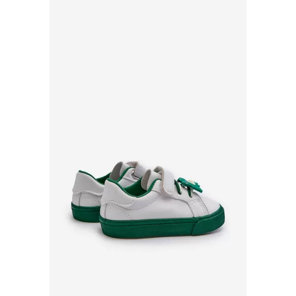  Kinder-Sneaker BOTO PENNYN 32801 WEIß/GRÜN 