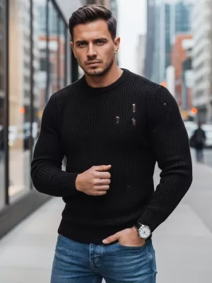 Herrenpullover DSTREET WX1991 SCHWARZ
