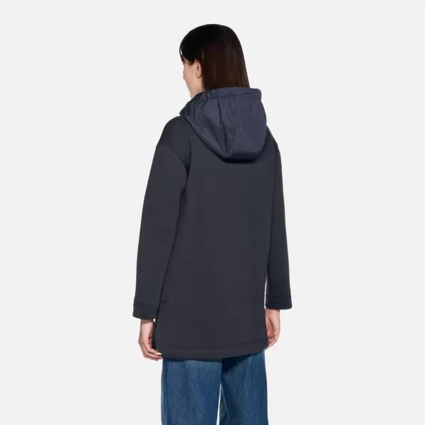  Damenparka GEOX SWEATER G012426 DUNKELBLAU 