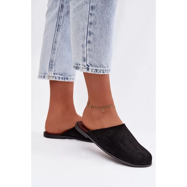  Damenhausschuhe BOTO VERONELLE 41613 SCHWARZ 