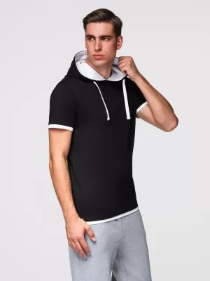 Herren-T-Shirt OMBRE OM-TSCT-0256 SCHWARZ