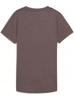 Damen-T-Shirt PUMA W TAD ESSENTIAL HEATHER TEE 525891-88 ROSINENHEIDE