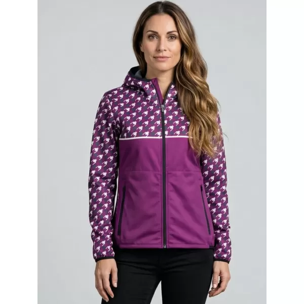  Premium-Softshelljacke für Damen ALTISPORT VOJ/ALW048JACK01 LILA 