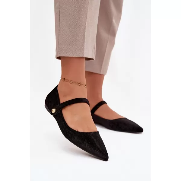  Ballerinas für Damen BOTO GISANNE 40573 SCHWARZ 