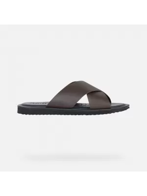 Herrenhausschuhe GEOX ERICE G002619 SCHWARZ