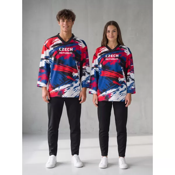  Hochwertiges Unisex-Trikot ALTISPORT VOJ/ALU036DRES01 TSCHECHISCH 