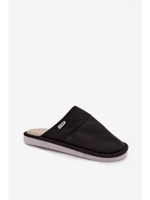 Herrenhausschuhe BOTO SELOMIR 40720 SCHWARZ