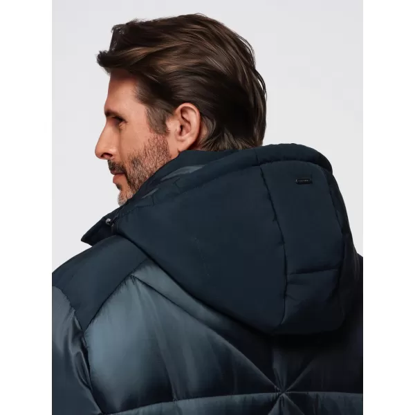  Herrenjacke OMBRE OM-JAHP-0237 MARINEBLAU 