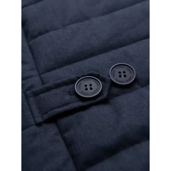  Herrenweste OMBRE OM-JAVJ-0275 MARINEBLAU MELIERT 