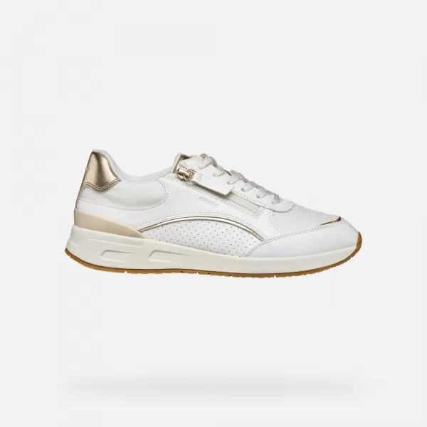  Damen-Sneaker GEOX BULMYA G013108 WEIß 