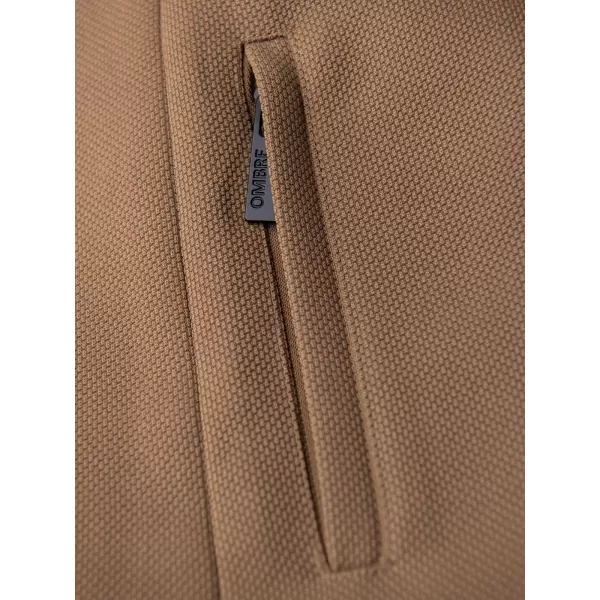  Herrenmantel OMBRE OM-COWC-0136 HELLBRAUN 