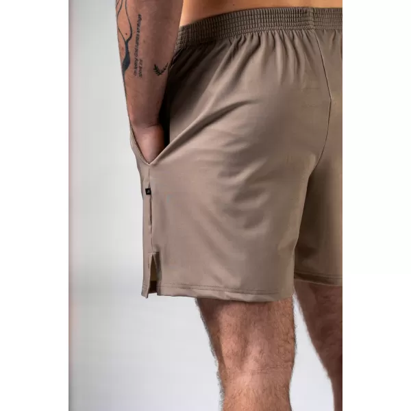  Trainingsshorts POWER 902 LIGHT BROWN ASH Nebbia 