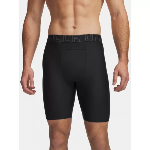  Herren-Boxershorts UNDER ARMOUR PERFORMANCE POUCH - SOLID 9IN - 2 6012561-001 SCHWARZ 