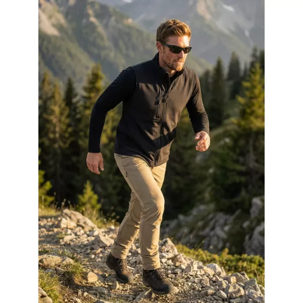  Herren-Softshellweste ALTISPORT NoPrint NP/ALM865 EBENHOLZGRAU 