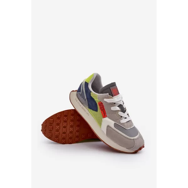  Herren-Sneaker BIG STAR NN174344 GRAU Big Star Shoes 