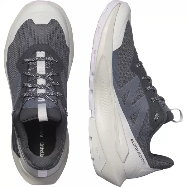  Damenschuhe SALOMON ELIXIR ACTIV GTX W L47526500 TUSCHE/GLETSCHERGRAU/ORCHIDEENBLÜTENBLATT 