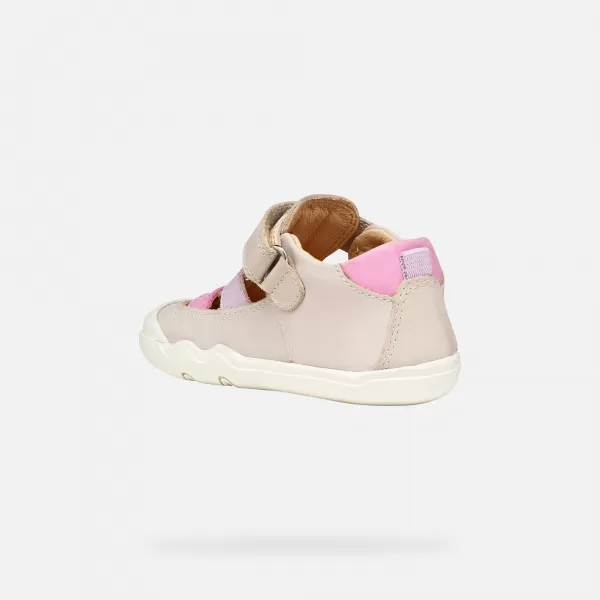  Mädchen-Sneaker GEOX STEPPIEUP B5563A000CLC0175 ROSA 