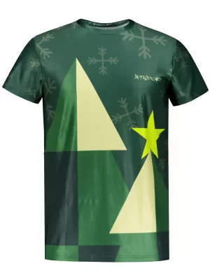 Herren-Weihnachtsshirt Premium ALTISPORT VOJ/ALMVN11TR06 GRÜN