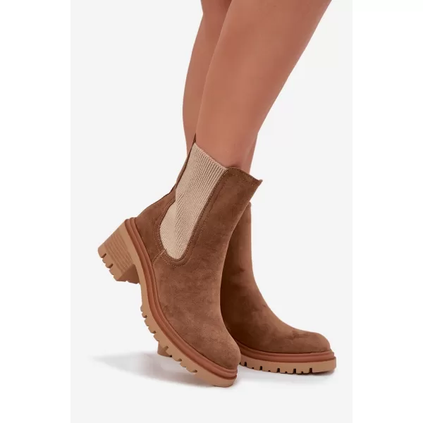  Damenschuhe mit Absatz BOTO ZORALIA 38881 KHAKI 