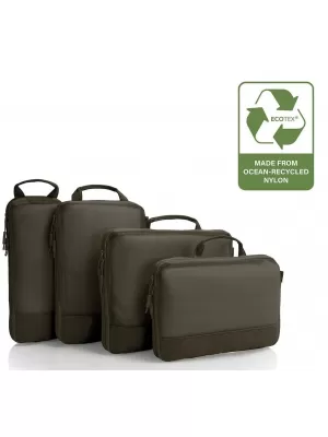 Koffer HEYS Ecotex Packing Cube 5 Pc Set GRÜNES MOOS