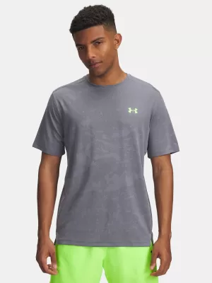 Herren-T-Shirt UNDER ARMOUR UA TECH VENT JACQUARD SS 1377052-025 GRAU