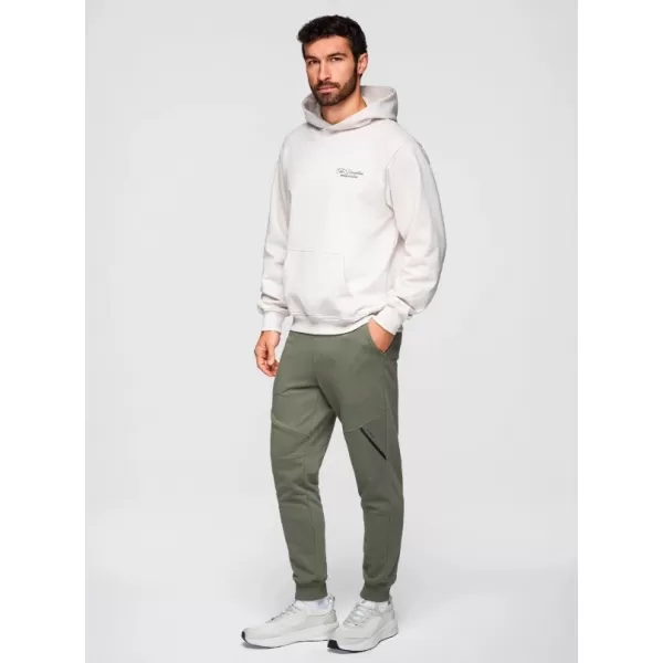  Herren-Jogginghose OMBRE OM-PASK-0280 OLIVE 