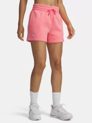 Damen-Shorts UNDER ARMOUR RIVAL FLEECE SHORT 1382723-600 ROSA
