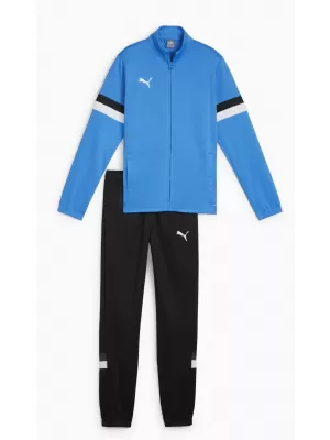 Kinderset PUMA TEAMRISE TRACKSUIT JR 658655_02 IGNITE BLUE/ IGNITE BLAU/PUMA SCHWARZ