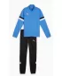 Kinderset PUMA TEAMRISE TRACKSUIT JR 658655_02 IGNITE BLUE/ IGNITE BLAU/PUMA SCHWARZ