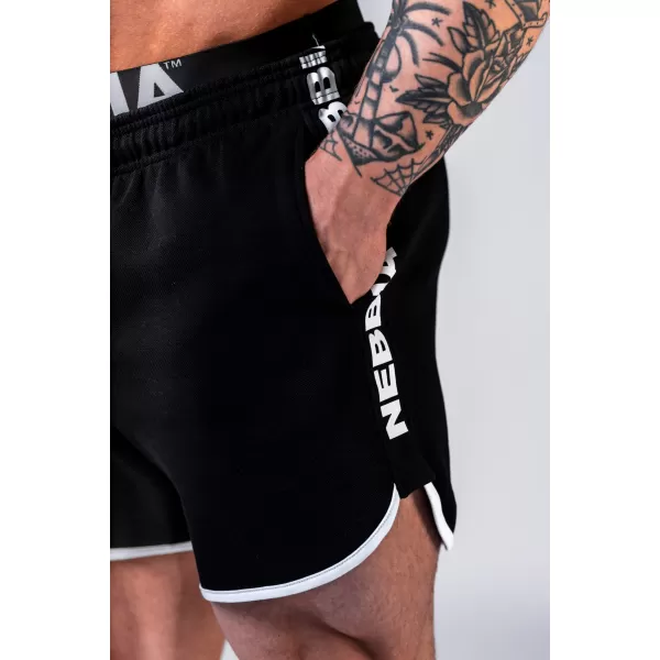  Sweatshorts HERO 295 BLACK Nebbia 