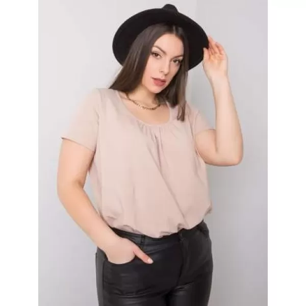  Damen-T-Shirt BASIC FEEL GOOD RV-TS-6320.85P BEIGE 