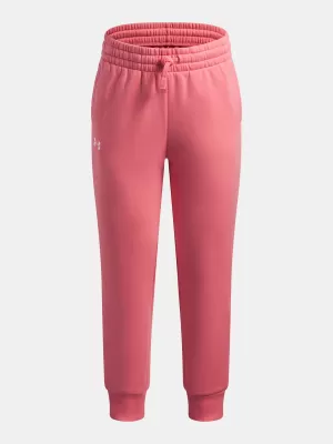 Jogginghose für Mädchen UNDER ARMOUR UA RIVAL FLEECE JOGGERS 1379525-600 ROSA