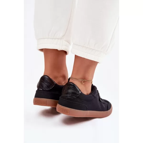  Damen-Sneaker BIG STAR TT274356 SCHWARZ Big Star Shoes 
