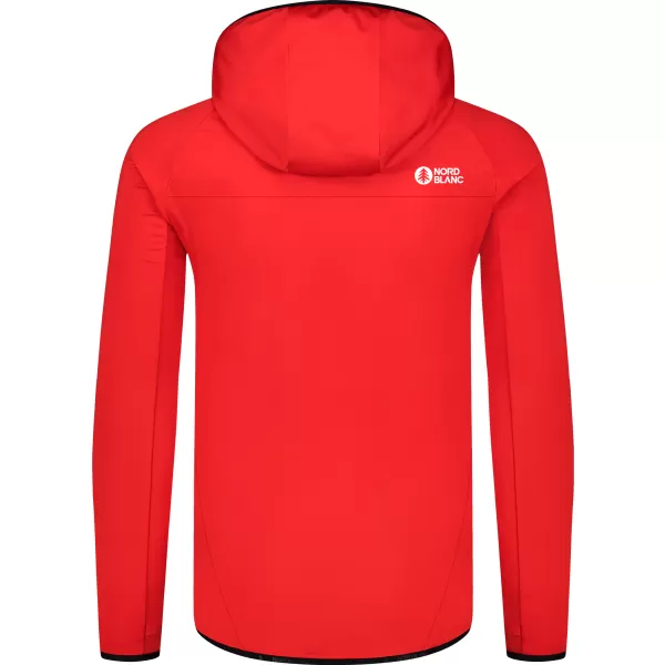  Powerfleece-Sweatshirt für Herren NORDBLANC CREEK NBWFM8280 ROT 