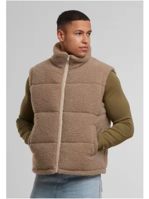 Herrenweste URBAN CLASSICS TB7939 DUNKLES TAUPE