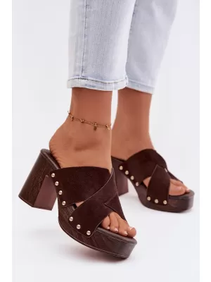 Damensandalen BOTO NERELLE 41517 KAFFEE