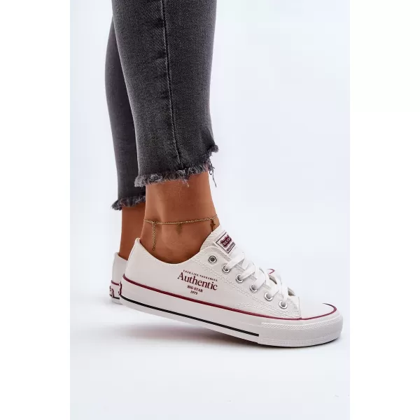  Damen-Sneaker BIG STAR NN274235 WEISS Big Star Shoes 