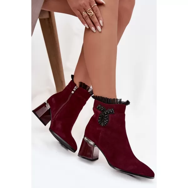  Damenschuhe D&A MR52-127 WEIN 
