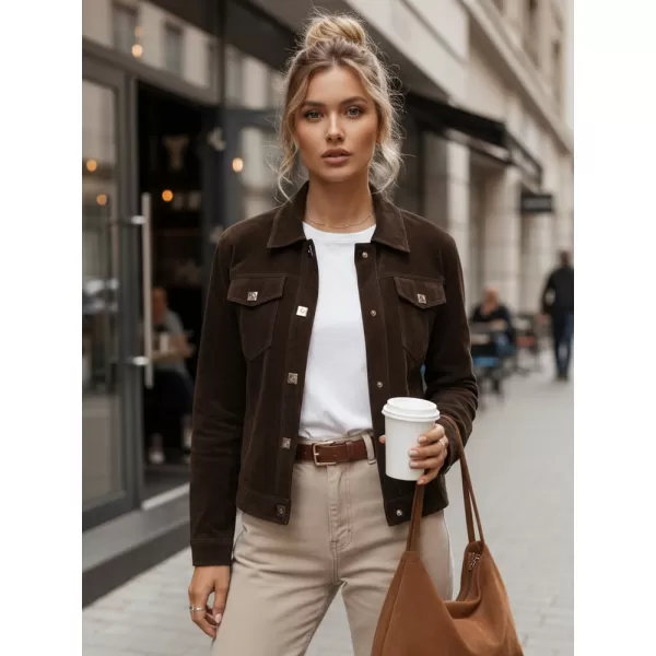  Damenjacke DSTREET TY5583 BRAUN 