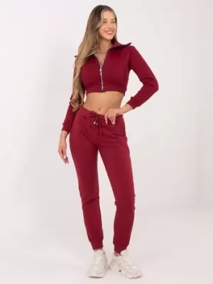 Damen-Jogginghose BASIC FEEL GOOD RV-DR-5040.04X BURGUND
