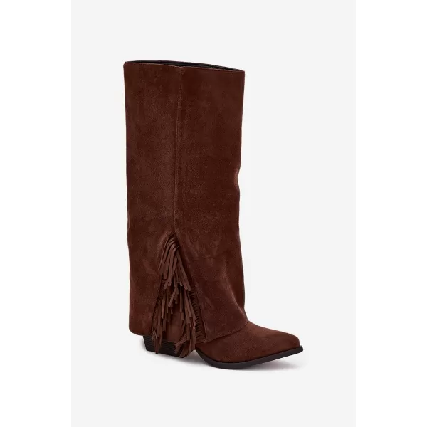  Damenstiefel BOTO ZALIA 38567 BRAUN 