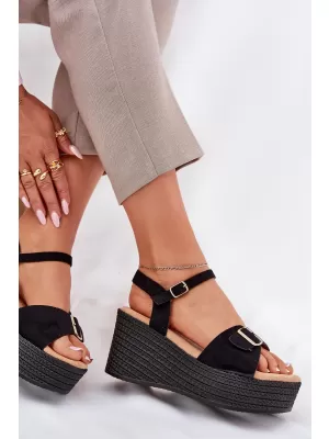 Damensandalen BOTO LINIELLA 37365 SCHWARZ