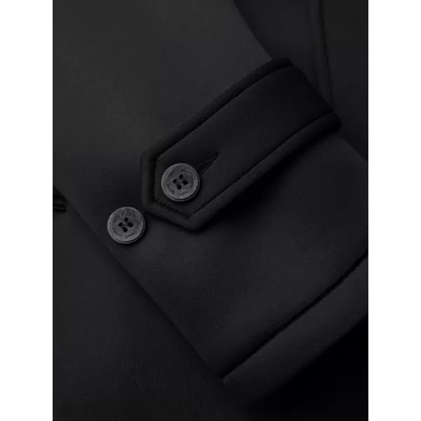  Herrenmantel OMBRE OM-COLC-0144 SCHWARZ 