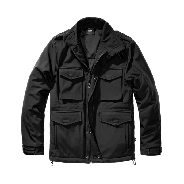  Herren-Softshelljacke BRANDIT 3208 SCHWARZ 