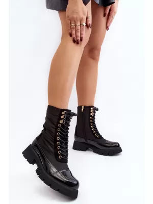 Damenschuhe mit Absatz BOTO SARANEMA 27553 SCHWARZ