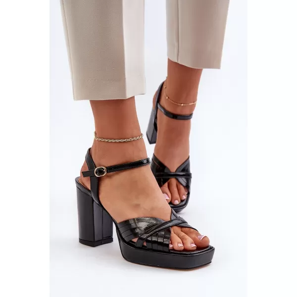  Damensandalen D&A MR38-668 SCHWARZ 